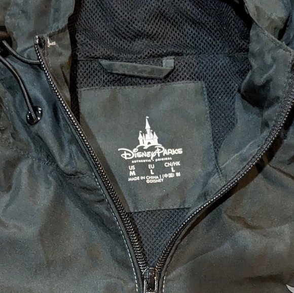 Disney Parks Disneyland 1955 Men's Grey/Black Full Zip M Jacket - Picture 2 of 4